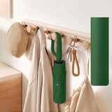 Maxbell Folding Umbrella Practical Travel Sunshade Umbrella for Trips Hiking Camping green