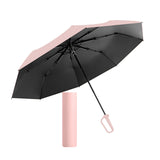 Maxbell Folding Umbrella Practical Travel Sunshade Umbrella for Trips Hiking Camping pink