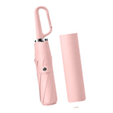 Maxbell Folding Umbrella Practical Travel Sunshade Umbrella for Trips Hiking Camping pink