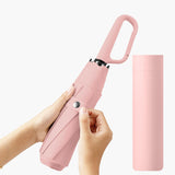 Maxbell Folding Umbrella Practical Travel Sunshade Umbrella for Trips Hiking Camping pink