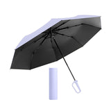 Maxbell Folding Umbrella Practical Travel Sunshade Umbrella for Trips Hiking Camping violet