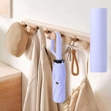 Maxbell Folding Umbrella Practical Travel Sunshade Umbrella for Trips Hiking Camping violet