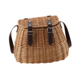 Maxbell Flower Basket Practical Crossbody Storage Basket for Garden Festival Wedding