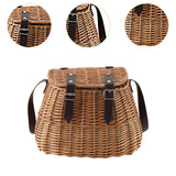 Maxbell Flower Basket Practical Crossbody Storage Basket for Garden Festival Wedding