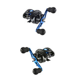Maxbell Baitcasting Reel Compact 6.3:1 for Freshwater Saltwater Ice Fishing Supplies Left
