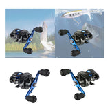 Maxbell Baitcasting Reel Compact 6.3:1 for Freshwater Saltwater Ice Fishing Supplies Left
