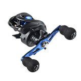 Maxbell Baitcasting Reel Compact 6.3:1 for Freshwater Saltwater Ice Fishing Supplies Left