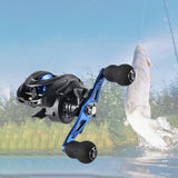 Maxbell Baitcasting Reel Compact 6.3:1 for Freshwater Saltwater Ice Fishing Supplies Left