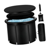 Maxbell Inflatable Ice Bath Tub with Thermometer 3 Layer Bathtub for Gym Home Indoor