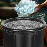 Maxbell Inflatable Ice Bath Tub with Thermometer 3 Layer Bathtub for Gym Home Indoor