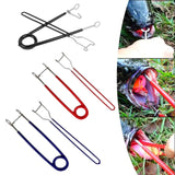 Maxbell Fish Mouth Spreader Sturdy for Fish Lover Portable Hook Remover Frog Remover Black
