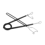 Maxbell Fish Mouth Spreader Sturdy for Fish Lover Portable Hook Remover Frog Remover Black