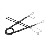 Maxbell Fish Mouth Spreader Sturdy for Fish Lover Portable Hook Remover Frog Remover Black