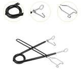 Maxbell Fish Mouth Spreader Sturdy for Fish Lover Portable Hook Remover Frog Remover Black