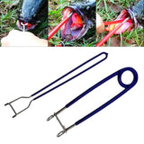 Maxbell Fish Mouth Spreader Sturdy for Fish Lover Portable Hook Remover Frog Remover Blue