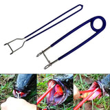 Maxbell Fish Mouth Spreader Sturdy for Fish Lover Portable Hook Remover Frog Remover Blue