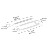 Maxbell Fish Mouth Spreader Sturdy for Fish Lover Portable Hook Remover Frog Remover Blue
