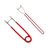 Maxbell Fish Mouth Spreader Sturdy for Fish Lover Portable Hook Remover Frog Remover Red