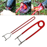 Maxbell Fish Mouth Spreader Sturdy for Fish Lover Portable Hook Remover Frog Remover Red