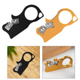 Maxbell Manual Knife Sharpener Handy Ergonomic Multipurpose for Camping Home Kitchen Black