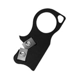 Maxbell Manual Knife Sharpener Handy Ergonomic Multipurpose for Camping Home Kitchen Black