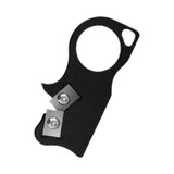 Maxbell Manual Knife Sharpener Handy Ergonomic Multipurpose for Camping Home Kitchen Black