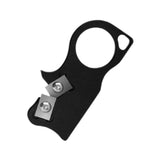 Maxbell Manual Knife Sharpener Handy Ergonomic Multipurpose for Camping Home Kitchen Black