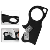 Maxbell Manual Knife Sharpener Handy Ergonomic Multipurpose for Camping Home Kitchen Black