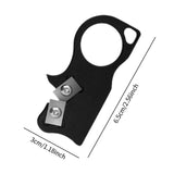 Maxbell Manual Knife Sharpener Handy Ergonomic Multipurpose for Camping Home Kitchen Black