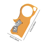 Maxbell Manual Knife Sharpener Handy Ergonomic Multipurpose for Camping Home Kitchen Gold