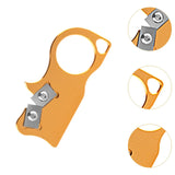 Maxbell Manual Knife Sharpener Handy Ergonomic Multipurpose for Camping Home Kitchen Gold