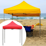 Maxbell Instant Canopy Tent Awning Sunshade for Hiking Trip Patio Performance red