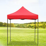 Maxbell Instant Canopy Tent Awning Sunshade for Hiking Trip Patio Performance red
