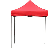 Maxbell Instant Canopy Tent Awning Sunshade for Hiking Trip Patio Performance red