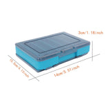 Maxbell Fishing Tackle Box Waterproof Tackle Accessory Case Lures Baits Storage Case