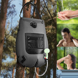 Maxbell Solar Shower Bags Lightweight 5 Gal/20L Bathing Bag for Beach Hiking Climbing