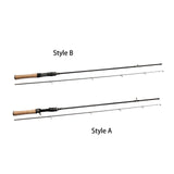 Maxbell Fishing Pole Equipment Lightweight Lure Pole Lure Rod 2 Sections Fishing Rod Style A