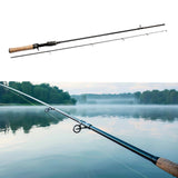Maxbell Fishing Pole Equipment Lightweight Lure Pole Lure Rod 2 Sections Fishing Rod Style A