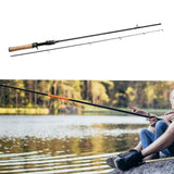 Maxbell Fishing Pole Equipment Lightweight Lure Pole Lure Rod 2 Sections Fishing Rod Style A