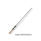 Maxbell Fishing Pole Equipment Lightweight Lure Pole Lure Rod 2 Sections Fishing Rod Style A