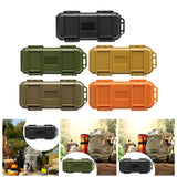 Maxbell EDC Tool Case Box Organizer Multifunctional Lightweight 17.6x8.5cm Dustproof Black