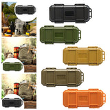 Maxbell EDC Tool Case Box Organizer Multifunctional Lightweight 17.6x8.5cm Dustproof Black