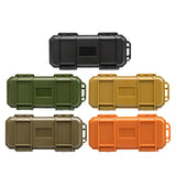 Maxbell EDC Tool Case Box Organizer Multifunctional Lightweight 17.6x8.5cm Dustproof Black