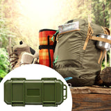 Maxbell EDC Tool Case Box Organizer Multifunctional Lightweight 17.6x8.5cm Dustproof Green