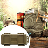 Maxbell EDC Tool Case Box Organizer Multifunctional Lightweight 17.6x8.5cm Dustproof Khaki
