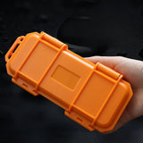 Maxbell EDC Tool Case Box Organizer Multifunctional Lightweight 17.6x8.5cm Dustproof Orange