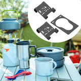 Maxbell Camping Table Gas Tank Hook Gear Gas Tank Hanger for Travel Cooking Climbing single hook