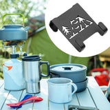 Maxbell Camping Table Gas Tank Hook Gear Gas Tank Hanger for Travel Cooking Climbing single hook
