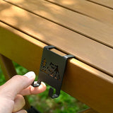 Maxbell Camping Table Gas Tank Hook Gear Gas Tank Hanger for Travel Cooking Climbing single hook