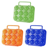 Maxbell Camping Egg Holder Egg Carriage Egg Container for Hiking Camping Backpacking Green